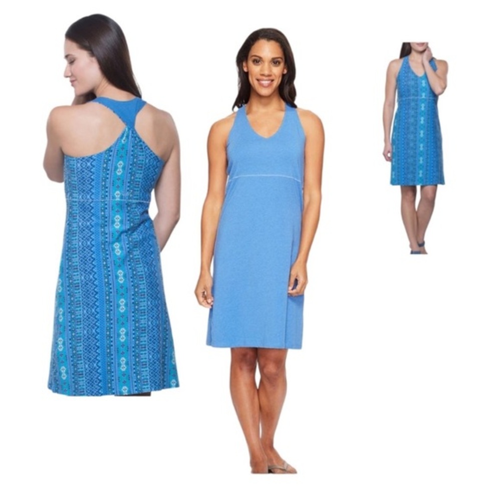 Kuhl Women's Karisma Atlantis Blue Reversible Dress Size Medium